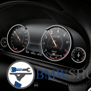 Cụm đồng hồ số  Cluster trên BMW